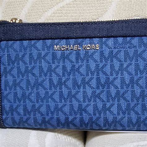 wallet michael kors price|Michael Kors denim wallet.